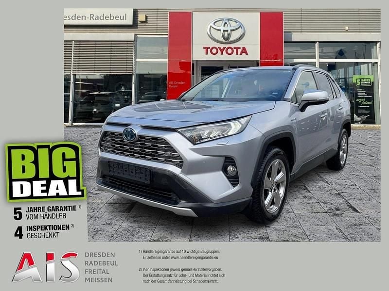 Silver metallic Gebraucht 2020 Toyota RAV4 Hybrid Team SUV | 27.490 € (Guter Preis) - Bild 1/3