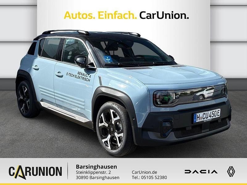 Gebraucht Renault 4 E-Tech Komfort 110 kW (150 PS) 2025 Kumulusblau, black pearlschwarz metallic SUV