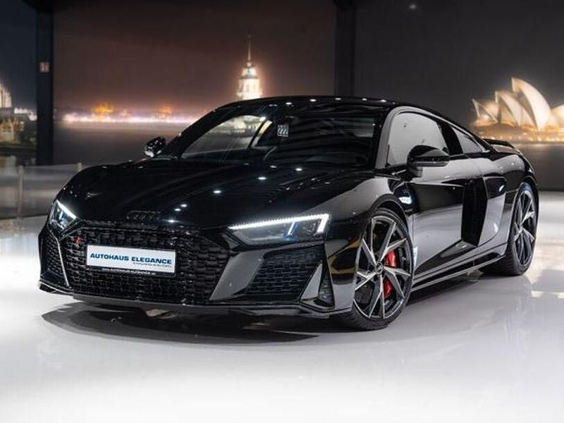Mythosschwarz metallic Gebraucht 2022 Audi R8 Coupé Sport Coupé | 154.980 € - Bild 1/4