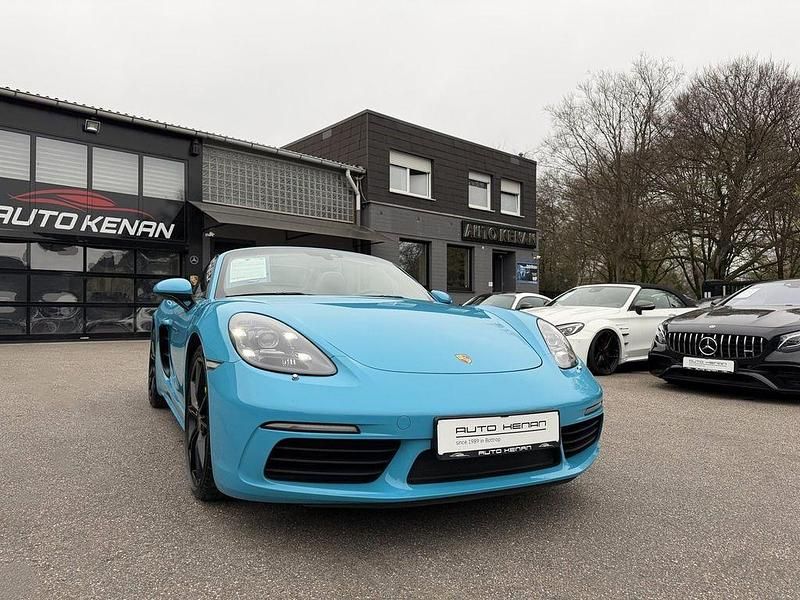 Gebraucht Porsche 718 Boxster 299 PS (219 kW) 2018 Blau Cabrio