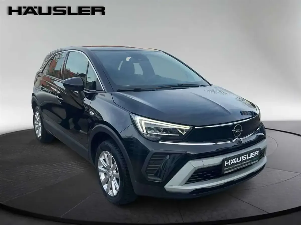 Gebraucht Opel Crossland Elegance 110 PS (80 kW) 2022 Schwarz SUV