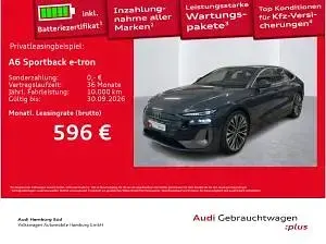 Gebraucht Audi A6 e-tron 210 kW (286 PS) 2025 Blau (3d plasmablau metallic) Limousine