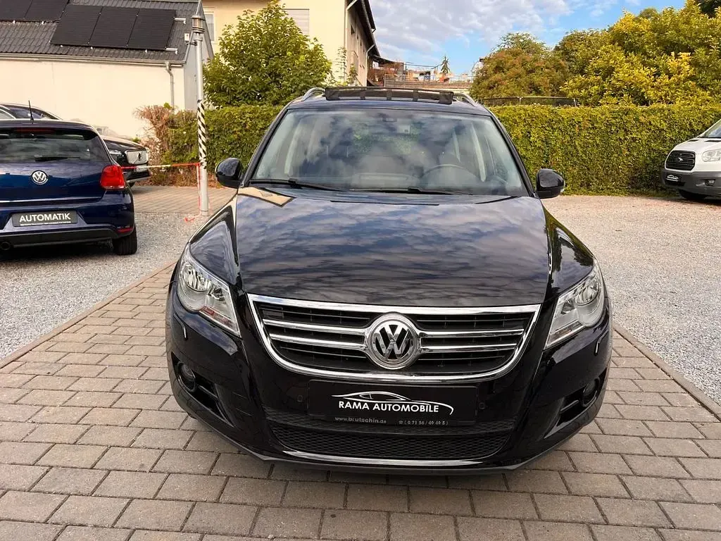 Gebraucht VW Tiguan Team 150 PS (110 kW) 2010 Schwarz SUV
