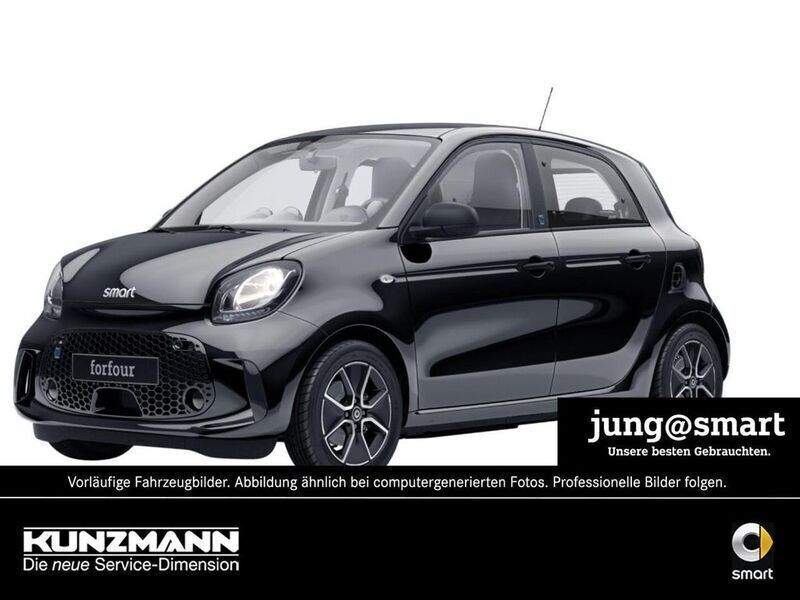 Schwarz Gebraucht 2022 Smart ForFour Electric Drive Limousine | 9.870 € (Fairer Preis) - Bild 1/4