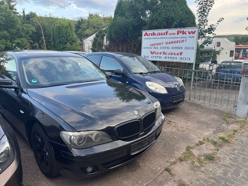 Schwarz Gebraucht 2008 BMW 730 Shadowline Limousine | 7.999 € (Fairer Preis) - Bild 1/4