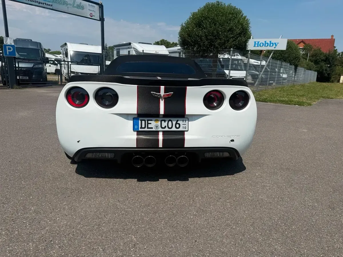 Gebraucht Corvette C6 405 PS (297 kW) 2006 Weiß Cabrio