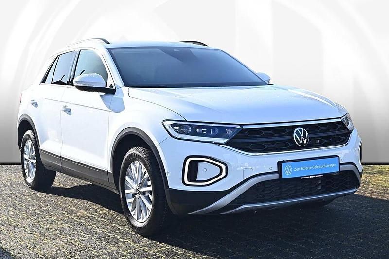 Gebraucht VW T-Roc Life 116 PS (85 kW) 2024 Weiß SUV