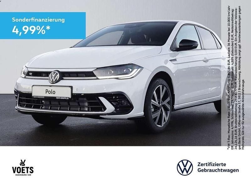 Pure white Gebraucht 2025 VW Polo R-line Limousine | 27.480 € (Fairer Preis) - Bild 1/4