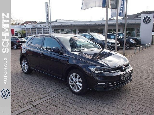 Gebraucht VW Polo Style 95 PS (69 kW) 2021 Schwarz Kleinwagen