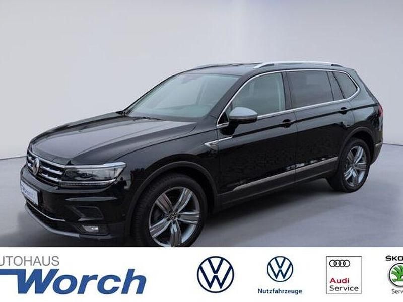Schwarz Gebraucht 2018 VW Tiguan Allspace Highline SUV | 23.949 € (Fairer Preis) - Bild 1/4