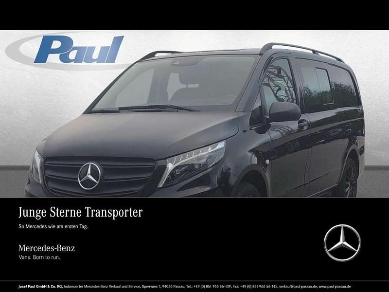 Obsidianschwarz metallic Gebraucht 2024 Mercedes Vito Van / Kleinbus | 52.241 € - Bild 1/4