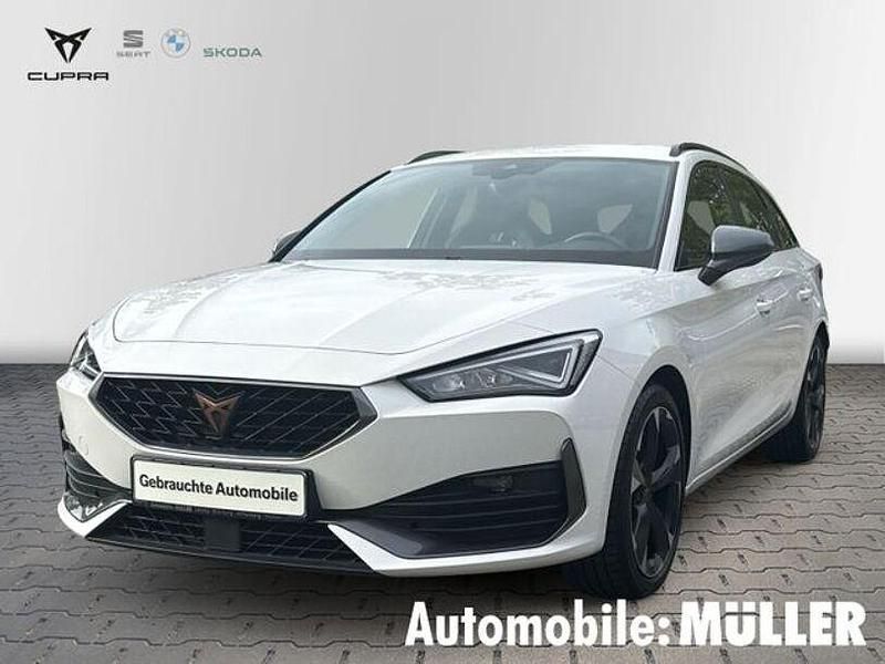 Weiss Gebraucht 2023 Cupra Leon VZ1 Kombi | 29.679 € (Guter Preis) - Bild 1/4