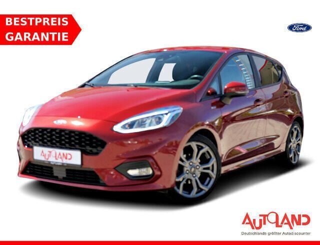 Rot Gebraucht 2018 Ford Fiesta ST-Line Kleinwagen | 13.990 € (Fairer Preis) - Bild 1/4