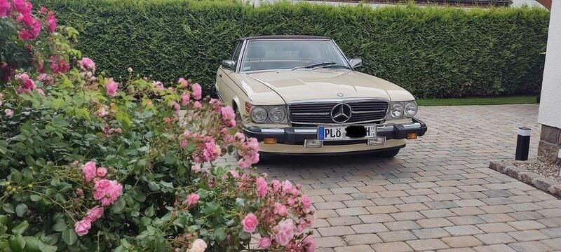 Beige Gebraucht 1986 Mercedes 560 Cabrio | 26.500 € - Bild 1/3