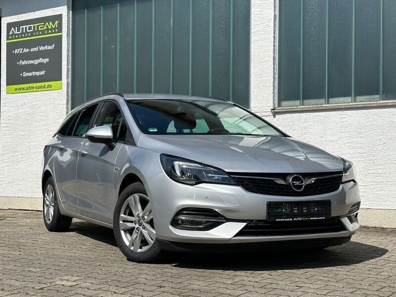 Silber Gebraucht 2021 Opel Astra Kombi | 13.595 € (Superpreis) - Bild 1/4