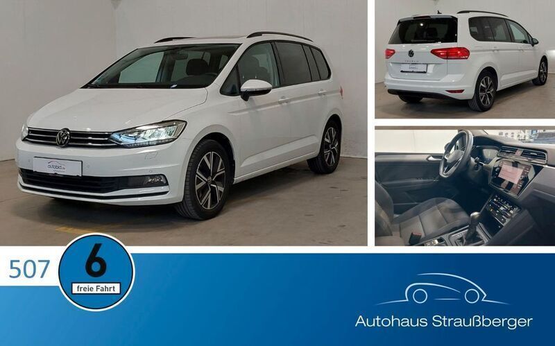 Weiß Gebraucht 2023 VW Touran Comfortline Van / Kleinbus | 32.890 € (Fairer Preis) - Bild 1/4