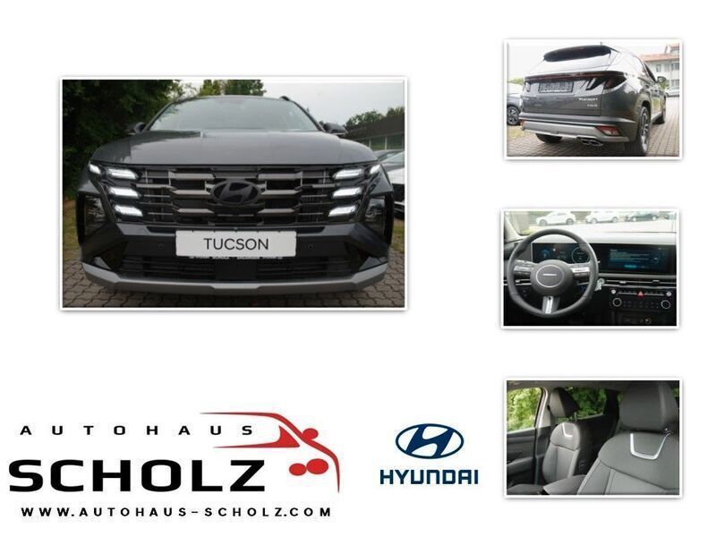 Grau Neu 2025 Hyundai Tucson Prime SUV | 43.390 € (Etwas zu teuer) - Bild 1/4