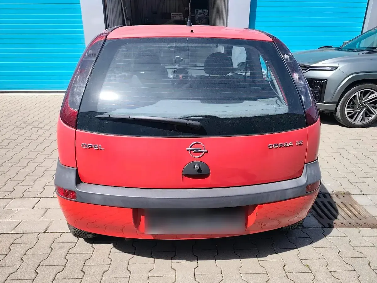 Gebraucht Opel Corsa 74 PS (54 kW) 2002 Rot Kleinwagen