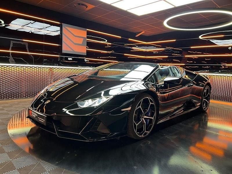 Schwarz Gebraucht 2020 Lamborghini Huracán Cabrio | 309.900 € (Fairer Preis) - Bild 1/4