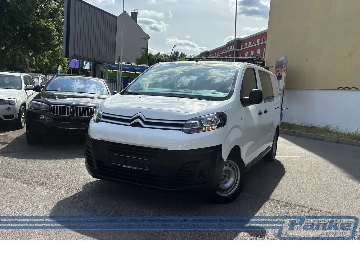 Gebraucht Citroën Jumpy Profi 122 PS (89 kW) 2018 Blanc banquise Van / Kleinbus