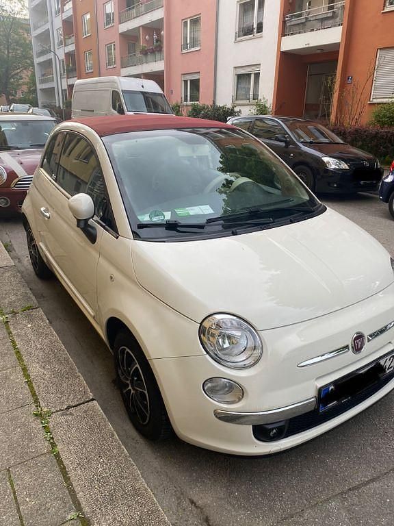Gebraucht Fiat 500C Lounge 69 PS (50 kW) 2011 Weiß Cabrio
