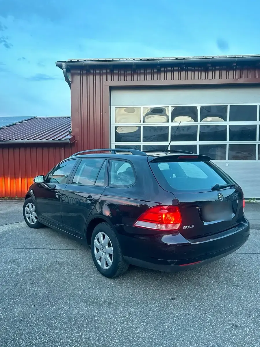 Gebraucht VW Golf VI 102 PS (75 kW) 2009 Schwarz Kleinwagen