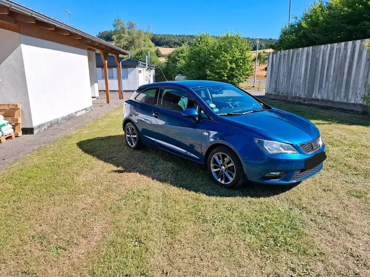 Gebraucht Seat Ibiza SC Stylance 86 PS (63 kW) 2013 Blau Kleinwagen