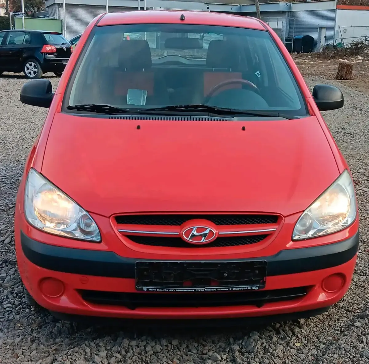 Gebraucht Hyundai Getz 66 PS (48 kW) 2008 Rot Kleinwagen