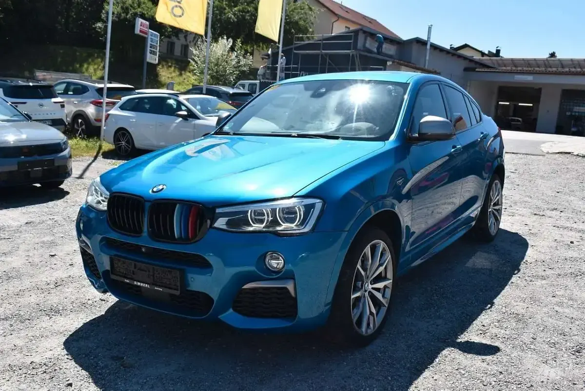 Gebraucht BMW X4 M Sport 360 PS (264 kW) 2018 Long beach blue (metallic) SUV