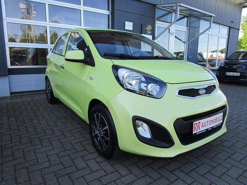 Gebraucht Kia Picanto Edition 7 69 PS (50 kW) 2012 Grün Kleinwagen