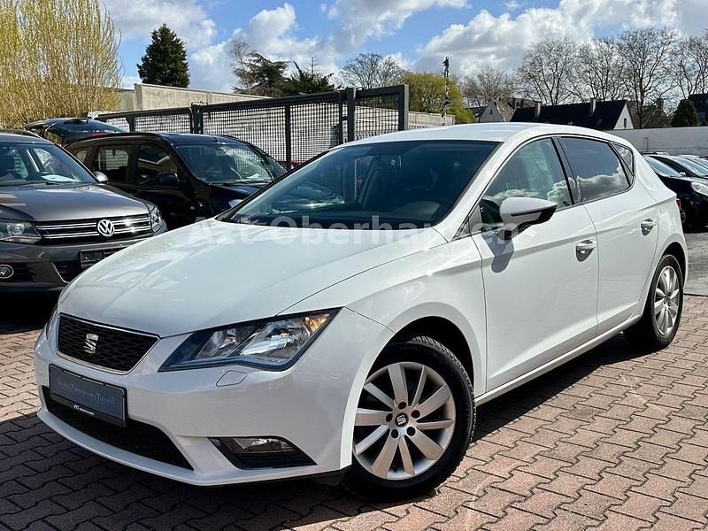 Second-hand Seat Leon Reference 110 CP (80 kW) 2016 Alb Berlinǎ