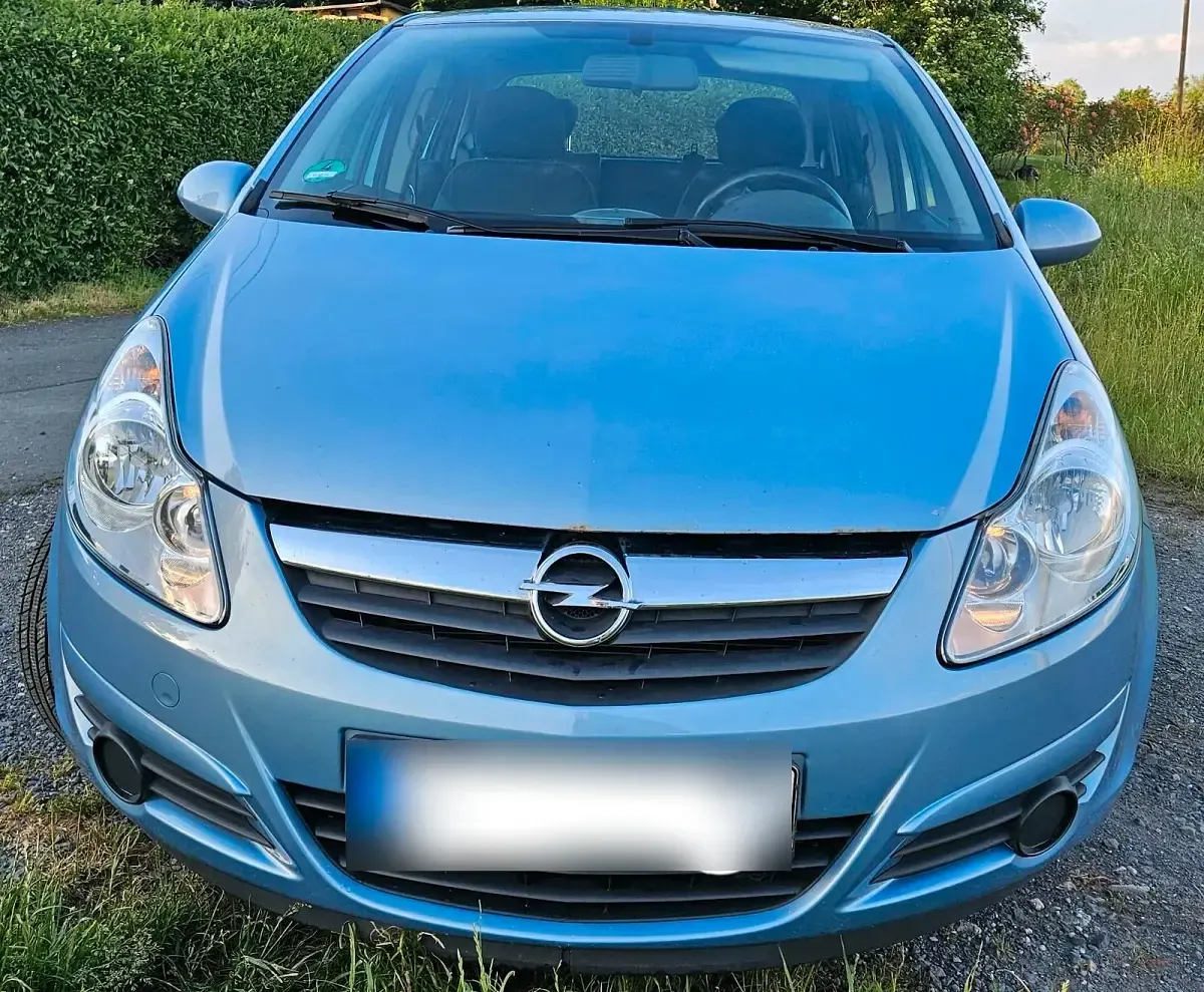 Gebraucht Opel Corsa 80 PS (58 kW) 2009 Blau Kleinwagen