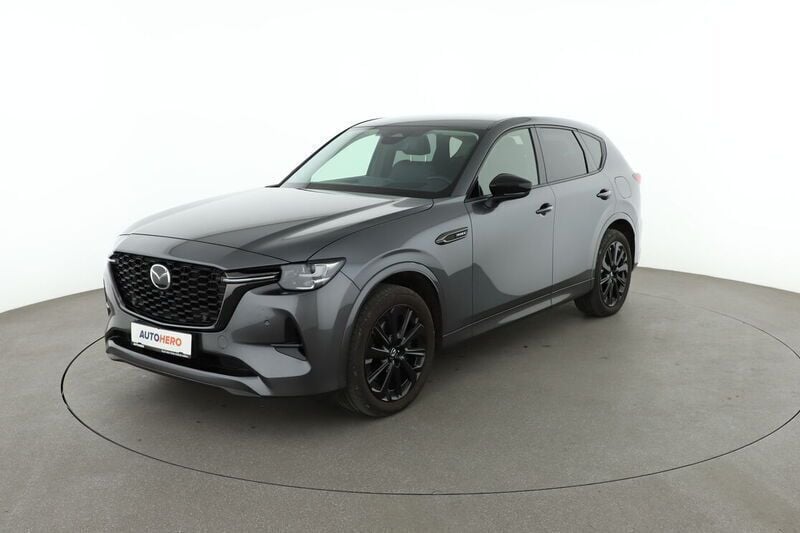 Grau Gebraucht 2023 Mazda CX-60 Homura-Line SUV | 34.570 € - Bild 1/4