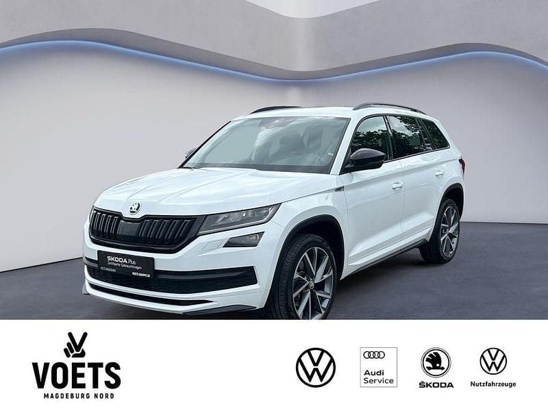 Weiß Gebraucht 2021 Skoda Kodiaq SportLine SUV | 34.295 € (Fairer Preis) - Bild 1/4