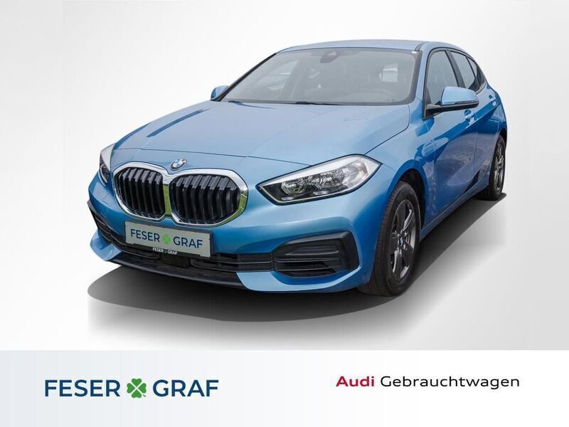Seaside blue metallic Gebraucht 2020 BMW 118 Performance Kleinwagen | 17.480 € (Guter Preis) - Bild 1/4