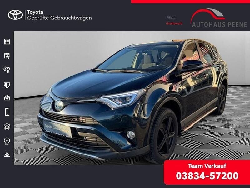 Azuritblau Gebraucht 2018 Toyota RAV4 Hybrid Team SUV | 21.560 € (Fairer Preis) - Bild 1/4