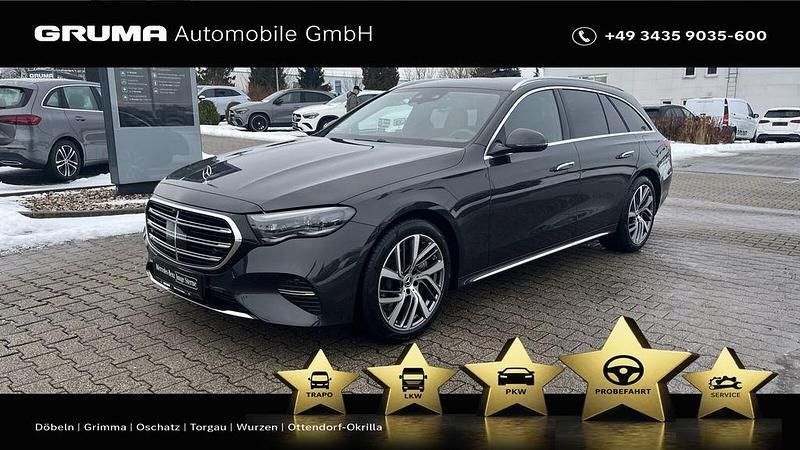 Grau Gebraucht 2024 Mercedes E300 Exclusive Limousine | 54.730 € (Guter Preis) - Bild 1/4