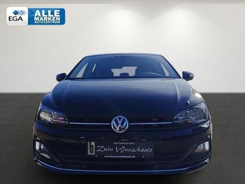 Gebraucht VW Polo Highline 116 PS (85 kW) 2019 Schwarz metallic Limousine