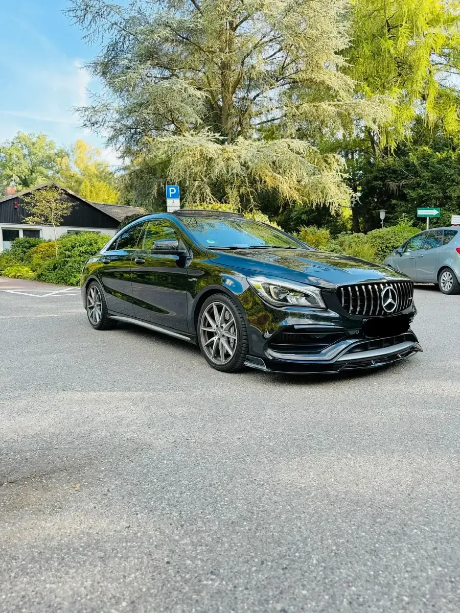 Gebraucht Mercedes CLA45 AMG AMG 381 PS (280 kW) 2017 Schwarz Coupé