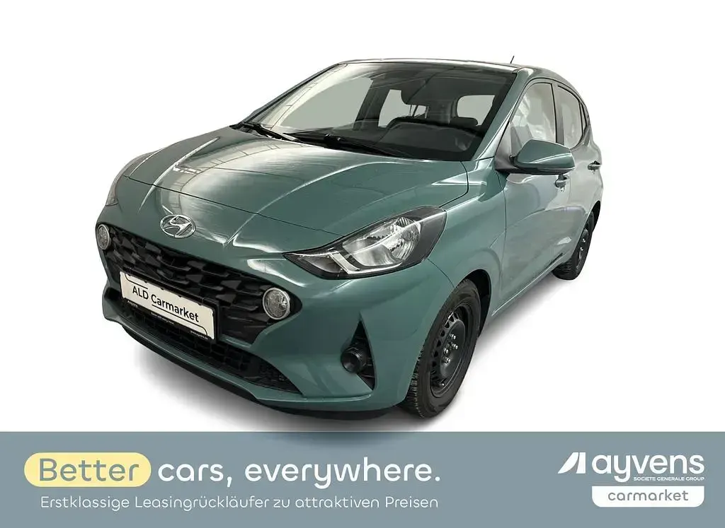Gebraucht Hyundai i10 Trend 67 PS (49 kW) 2022 Grün Kleinwagen