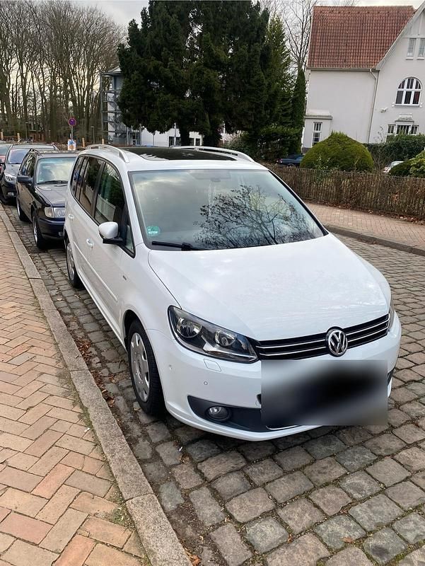Gebraucht VW Touran 105 PS (77 kW) 2014 Weiß Van / Kleinbus