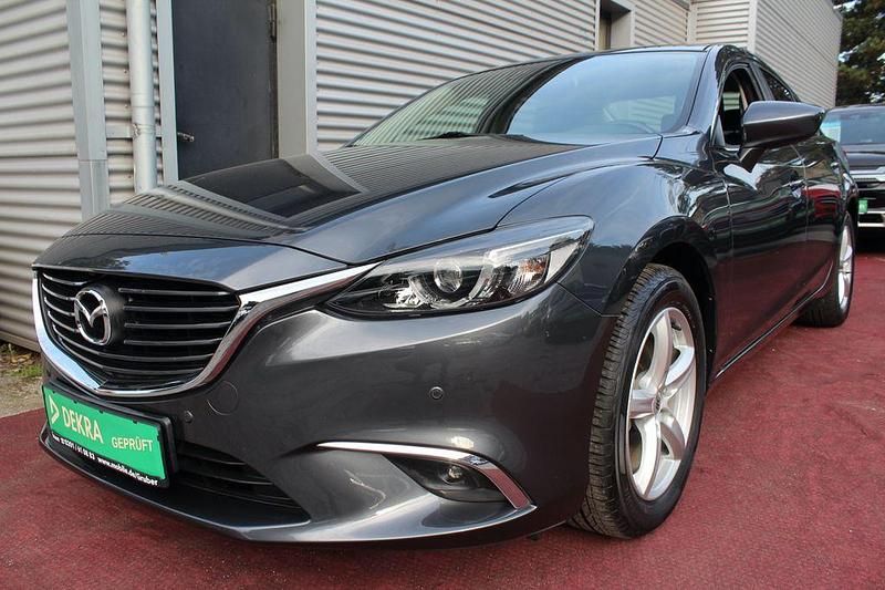 Meteor grey (metallic) Gebraucht 2015 Mazda 6 Exclusive-Line Limousine | 17.982 € (Fairer Preis) - Bild 1/4