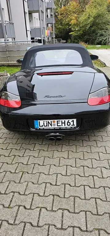 Gebraucht Porsche Boxster 204 PS (150 kW) 1998 Schwarz Cabrio