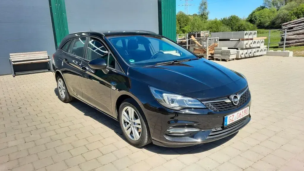 Gebraucht Opel Astra Business 105 PS (77 kW) 2021 Schwarz Kombi