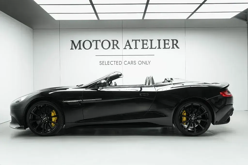 Gebraucht Aston Martin Vanquish 604 PS (444 kW) 2018 Schwarz Cabrio