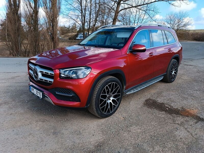 Rot Gebraucht 2021 Mercedes GLS400 SUV | 84.999 € (Fairer Preis) - Bild 1/4