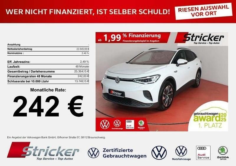 Gebraucht VW ID.4 125 kW (170 PS) 2021 Blanco nevada SUV