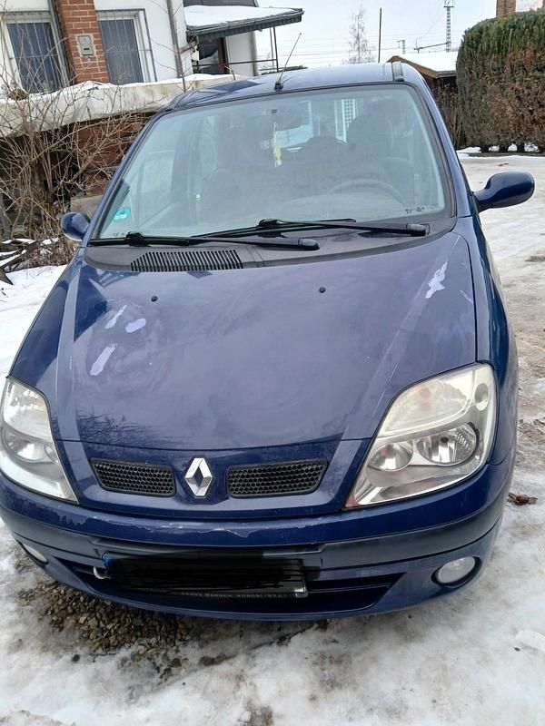 Gebraucht Renault Scénic 102 PS (75 kW) 2003 Blau Van / Kleinbus