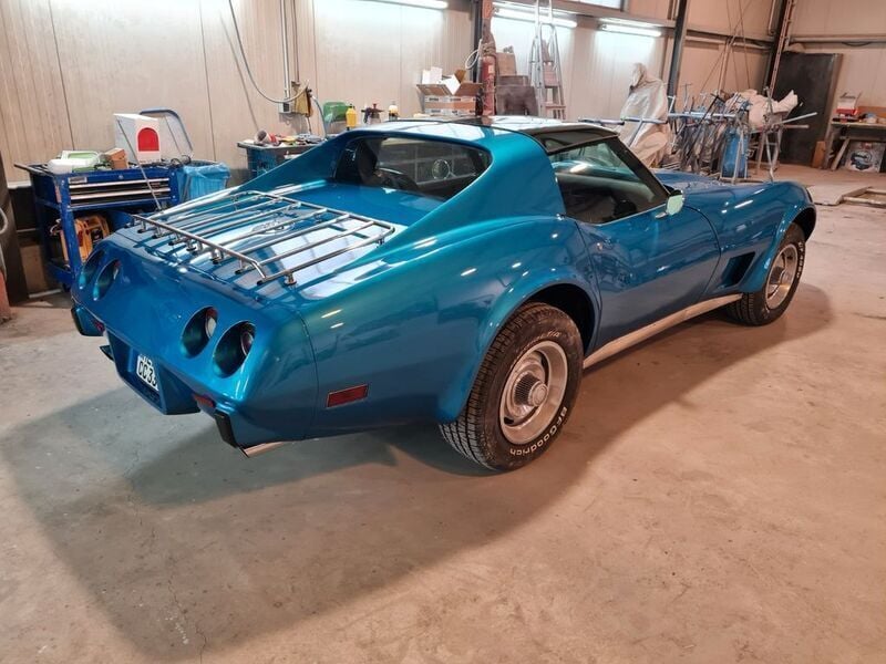 Gebraucht Corvette C3 185 PS (136 kW) 1977 Blau Cabrio
