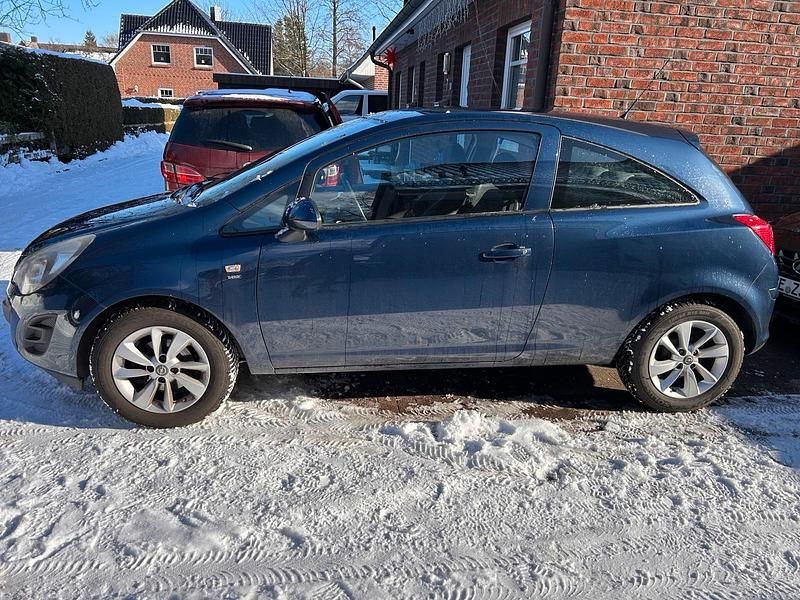 Gebraucht Opel Corsa 70 PS (51 kW) 2014 Blau Kleinwagen